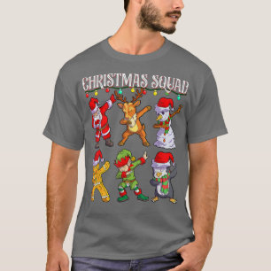 Weihnachts-Dab Santa Friends Matching Family Chris T-Shirt