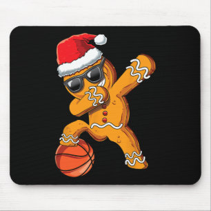 Weihnachts-Dabbing Gingerbread Man Dab Cool Sketch Mousepad
