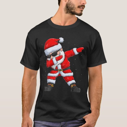 Weihnachts-Dabbing Weihnachtsgeschenke Idee T-Shirt (Vorderseite)