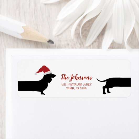 Weihnachts-Dackel (Insitu)