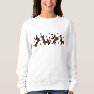 Weihnachts-Dackel, Hund-Lover-Geschenk Sweatshirt