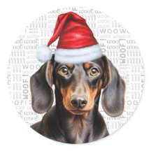 Weihnachts-Dackel Hund und Kunstgewerbe