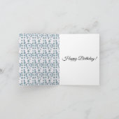 Weihnachts-Dackel Karte (Innenseite)