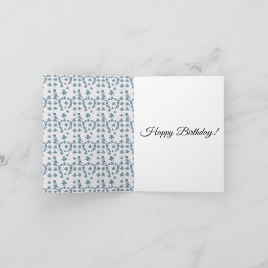 Weihnachts-Dackel Karte (Innenseite)