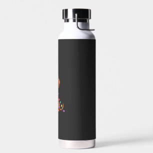 Weihnachts-Dackel-Lichter (2) Trinkflasche