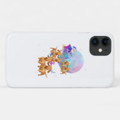 Weihnachts-Dackel Rentier Santa Dog Mama Case-Mate iPhone Hülle (Rückseite (Horizontal))