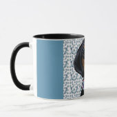 Weihnachts-Dackel Tasse (Links)