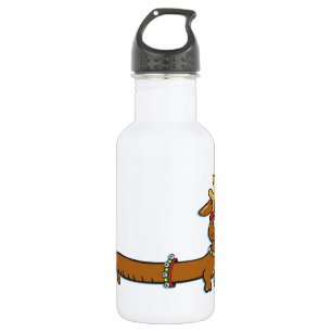 Weihnachts-Dackel Trinkflasche