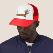 Weihnachts-Dackel Truckerkappe (Beispiel)