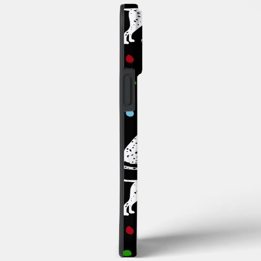 Weihnachts-Dalmatiner Case-Mate iPhone Case (Rückseite / Rechts)