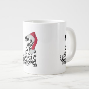 Weihnachts-Dalmatiner Jumbo-Tasse