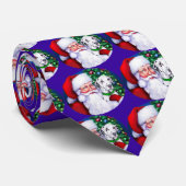 Weihnachts-Dalmatiner Krawatte (Gerollt)