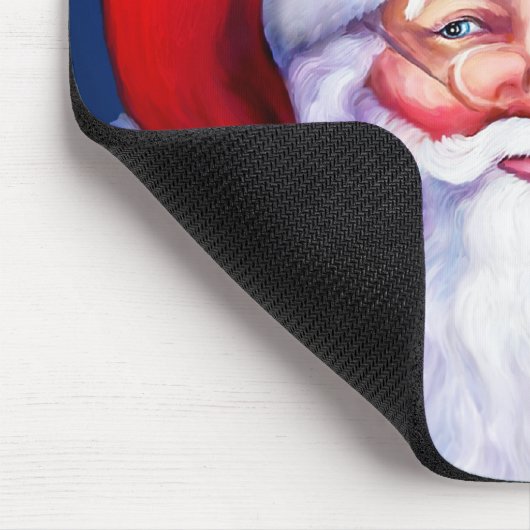 Weihnachts-Dalmatiner Mousepad (Ecke)