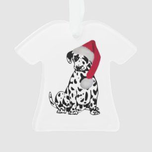 Weihnachts-Dalmatiner Ornament