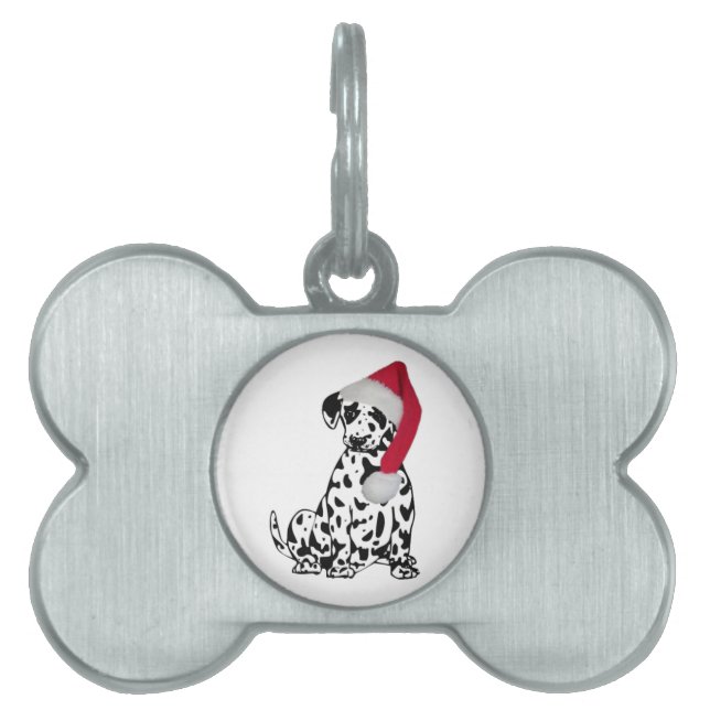 Weihnachts-Dalmatiner Tiermarke (Vorderseite)