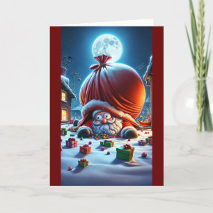 Weihnachts-Dankeschön Feiertagskarte
