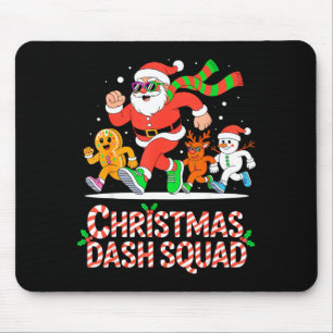 Weihnachts-Dash-Squad-Laufteam-Marathon-Team  Mousepad