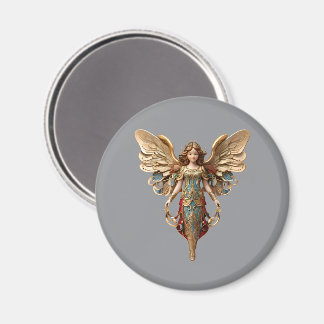 Weihnachts-Dekor Engel-Ornament im Vintage-Stil Magnet