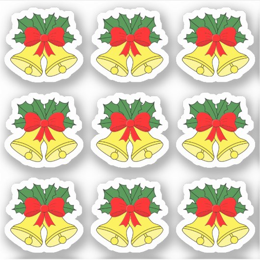 Weihnachts-Dekoration Weihnachten Weihnachten Jing Aufkleber (Vorderseite)