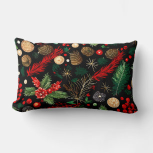 Weihnachts-Dekorationsmuster Lumbalpillow 13"x21" Lendenkissen