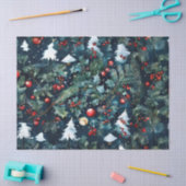 Weihnachts-Dekoupage-Kunsthandwerk Seidenpapier (Basteln)