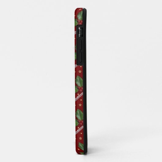 Weihnachts-Design iPhone Case (Hinten/Links)