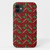 Weihnachts-Design iPhone Case (Rückseite)
