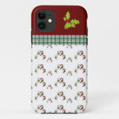Weihnachts-Design iPhone Case (Rückseite)