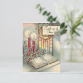 Weihnachts-Design PostCard Feiertagspostkarte (Stehend Vorderseite)