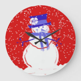 Weihnachts-Designer-Mauer Uhren aus der Stille - G