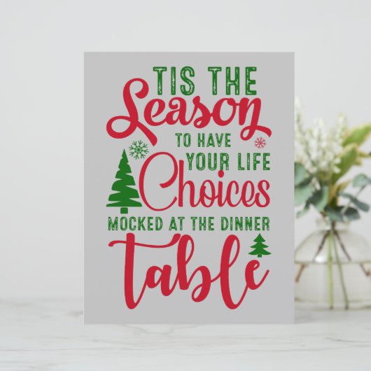 Weihnachts-Designzeit (Stehend Vorderseite)