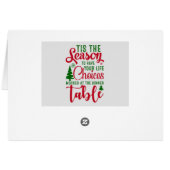 Weihnachts-Designzeit (Rückseite Horizontal)