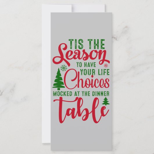 Weihnachts-Designzeit (Vorderseite)