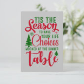 Weihnachts-Designzeit (Stehend Vorderseite)