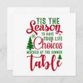 Weihnachts-Designzeit (Vorne/Hinten)