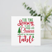 Weihnachts-Designzeit (Stehend Vorderseite)