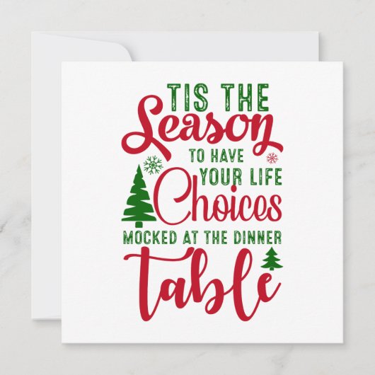 Weihnachts-Designzeit (Vorderseite)