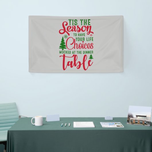 Weihnachts-Designzeit Banner (Messeveranstaltung)