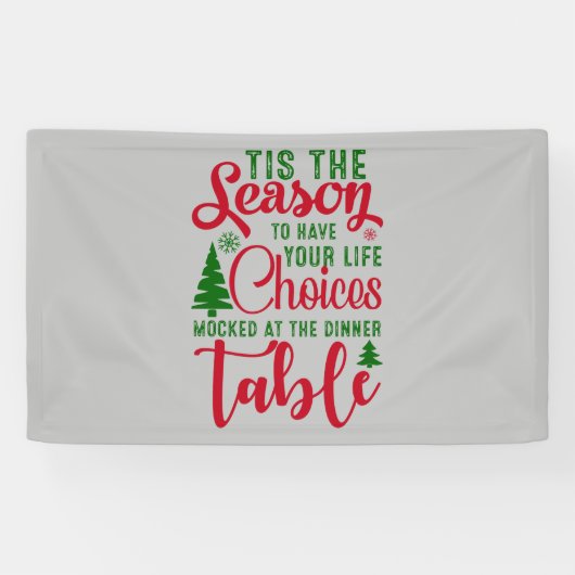 Weihnachts-Designzeit Banner (Horizontal)