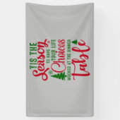 Weihnachts-Designzeit Banner (Vertikal)