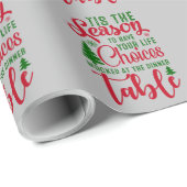 Weihnachts-Designzeit Geschenkpapier (Rolleneckpunkt)