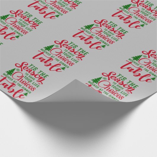 Weihnachts-Designzeit Geschenkpapier (Ecke)