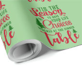 Weihnachts-Designzeit Geschenkpapier (Rolleneckpunkt)