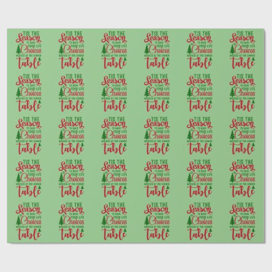 Weihnachts-Designzeit Geschenkpapier (Flach)