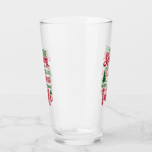 Weihnachts-Designzeit Glas (Rechts)