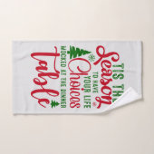 Weihnachts-Designzeit Handtuch (Handtuch)