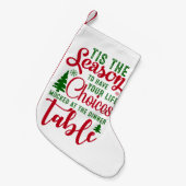 Weihnachts-Designzeit Kleiner Weihnachtsstrumpf (Vorderansicht (hängend))