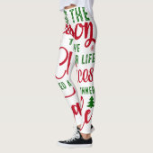 Weihnachts-Designzeit Leggings (Links)