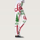 Weihnachts-Designzeit Leggings (Rechts)