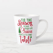 Weihnachts-Designzeit Milchtasse (Rechts)